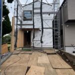 【山手の家】木工事進行中・・・